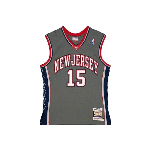 Mitchell Ness Серый Мужской баскетбольный топ