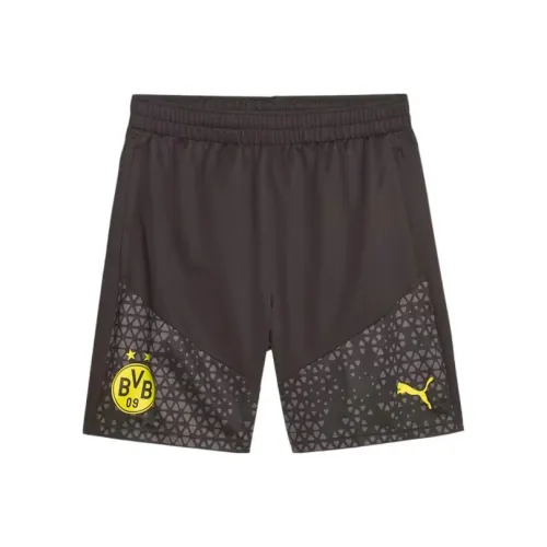 PUMA Мужские спортивные шорты черного цвета