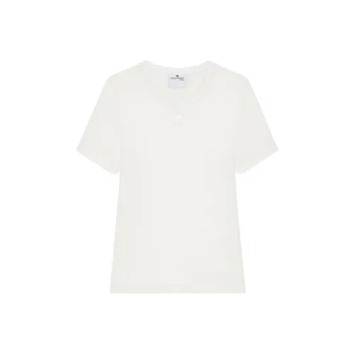 COURREGES Белые Женские T-рубашки