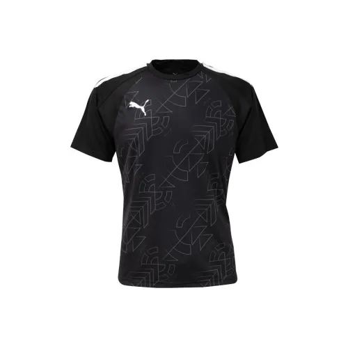 PUMA TEAMLIGA GRAPHIC Черная Мужская Футбольная Джерси