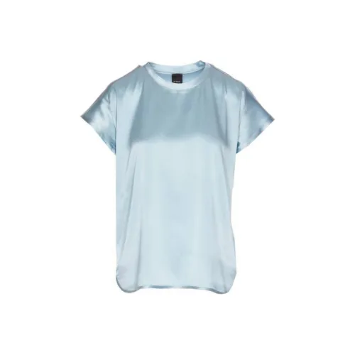 PINKO T-рубашка женская светло-синяя