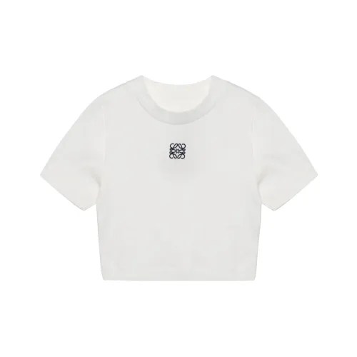 LOEWE Белый Женские Короткие Топы