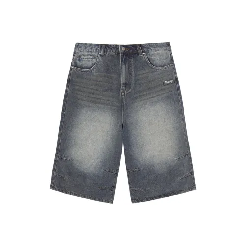 MMLG Синие Унисекс Джинсовые Шорты
