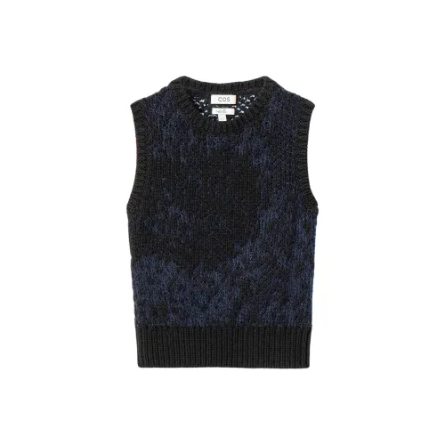 COS Chris Perani Collaboration Женские майки темно-синего цвета