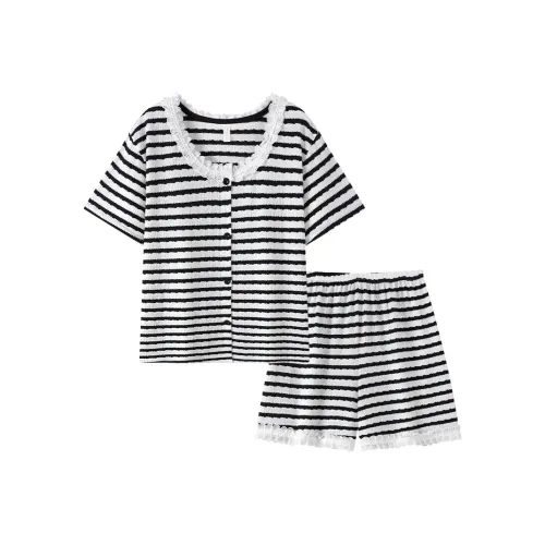 WANANNI Пижамный комплект женский черный