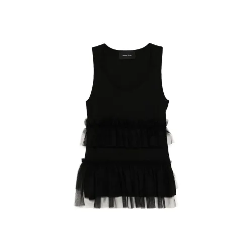 SIMONE ROCHA Черные Женские Майки