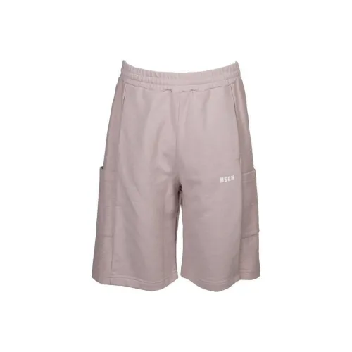 MSGM Коричневые Мужские Повседневные Шорты