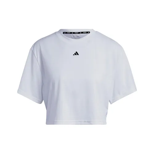 Adidas Белые Женские Короткие Топы