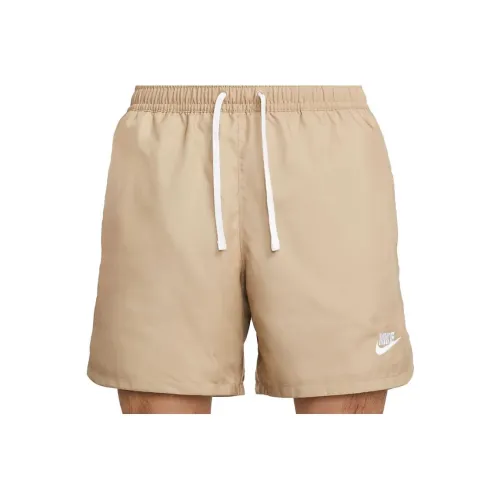 Nike Коричневый Серый Мужские Спортивные Шорты