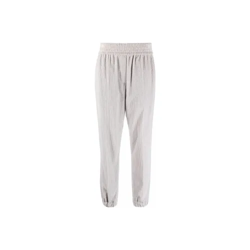 Brunello Cucinelli Серые Унисекс Спортивные Брюки
