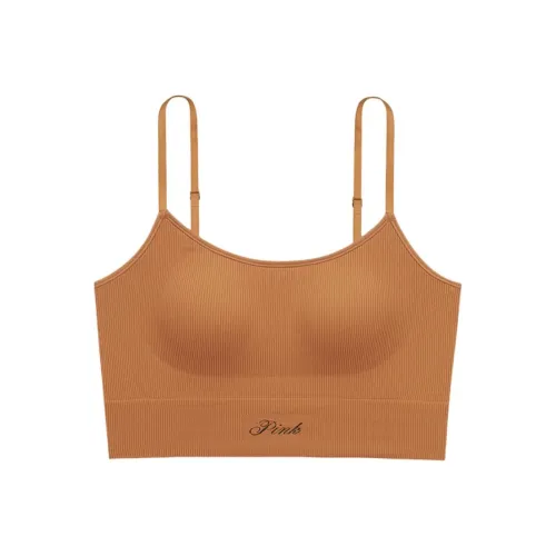 Victoria's Secret Майка Женская Карамельно-Коричневый