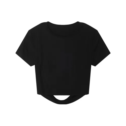 Roey Wang T-Shirt Женская Черная