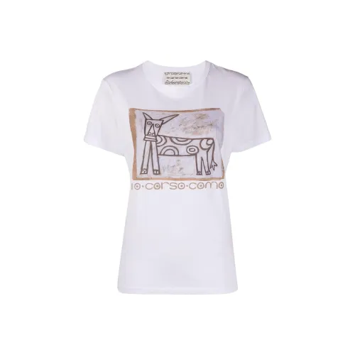 10 CORSO COMO Белая Женская Рубашка T