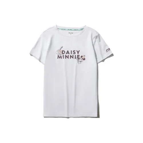 LINING Sports Fashion Collection Белые Женские Футболки