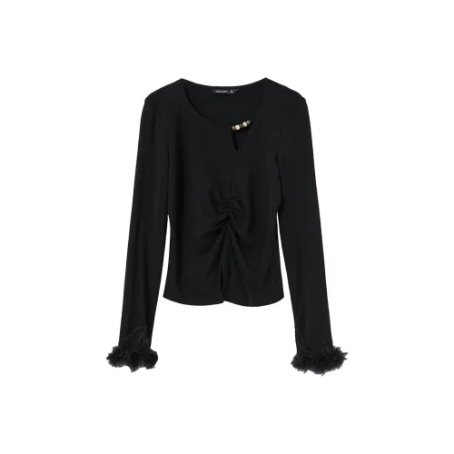 WESTLINK Черные Женские Футболки