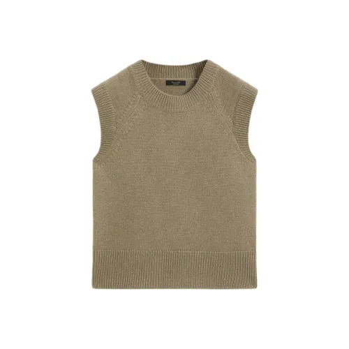 Massimo Dutti Зеленые Женские Майки