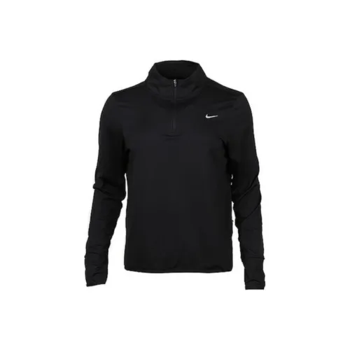 NIKE Dri Fit Черные Женские Футболки