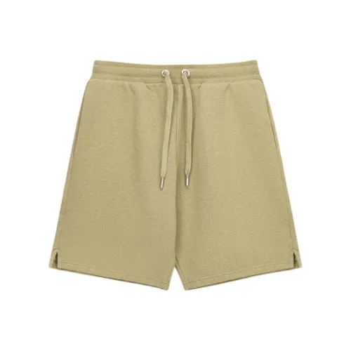 AMIPARIS SS24 Повседневные шорты Унисекс Песочный Зеленый