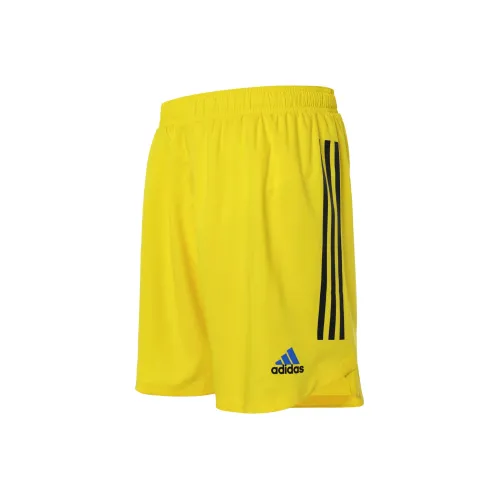 Adidas Повседневные шорты Унисекс Желтые