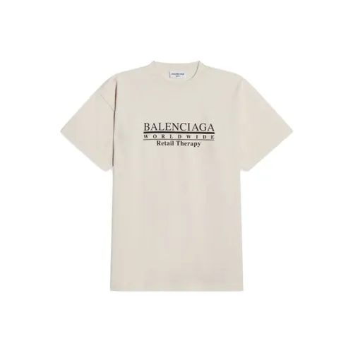 Balenciaga T-Shirt Женская Светлый Бежевый