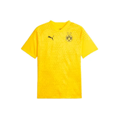 PUMA Borussia Dortmund Желтая Мужская Футбольная Джерси