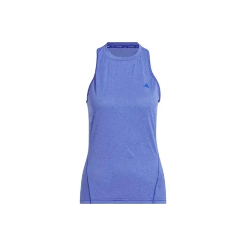 Adidas AEROREADY FW24 Майка Женская Semi Прозрачная Синий Кристалл