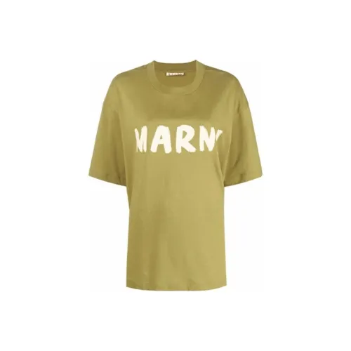 MARNI Зеленые Женские Рубашки T