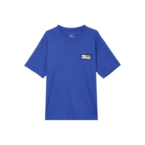 Nike Баскетбольная Джерси Мужская Игровая Королевский Синий