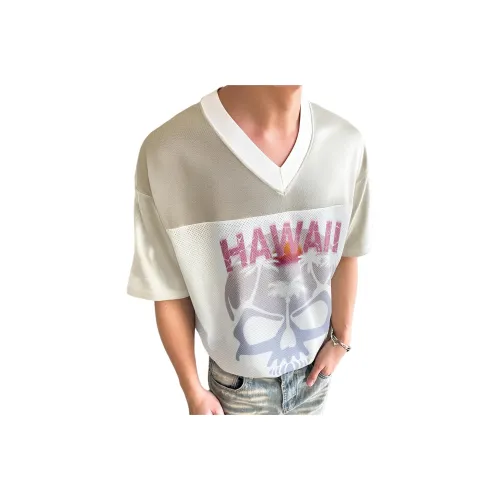 BEAR UNION Т-рубашка с оборванным рукавом женская абрикосового цвета