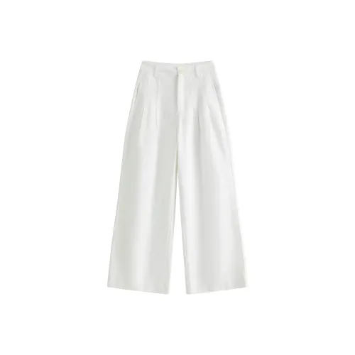 COMBO Повседневные брюки Унисекс Белый