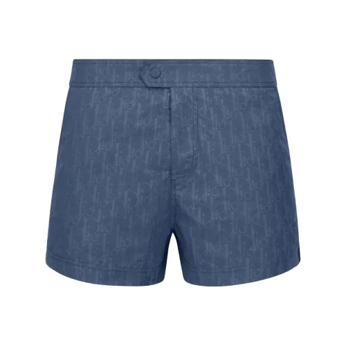 DIOR Blue Men's Casual Shorts DIOR Синие Мужские Повседневные Шорты