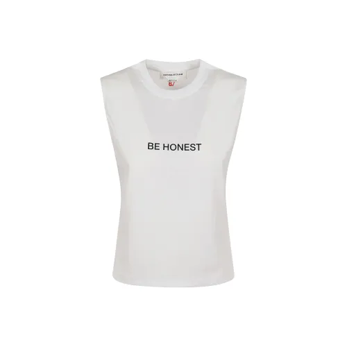 VICTORIA BECKHAM SS25 T-рубашка Женская Белая