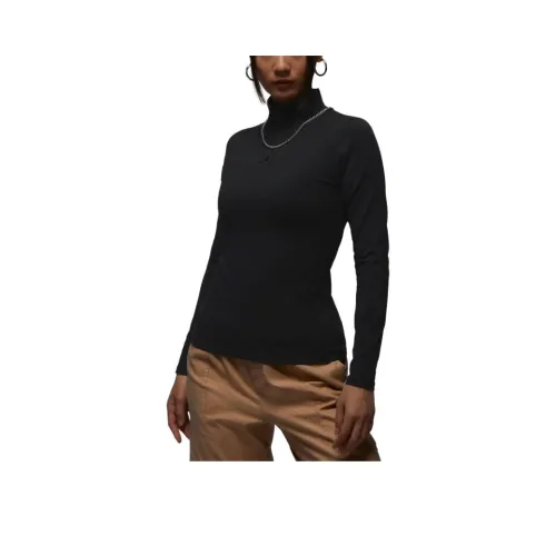 Jordan Air Джордан Стандартная T-рубашка Женская Черная