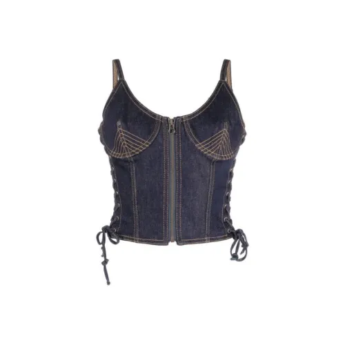 Jean Paul Gaultier Синие Женские Майки