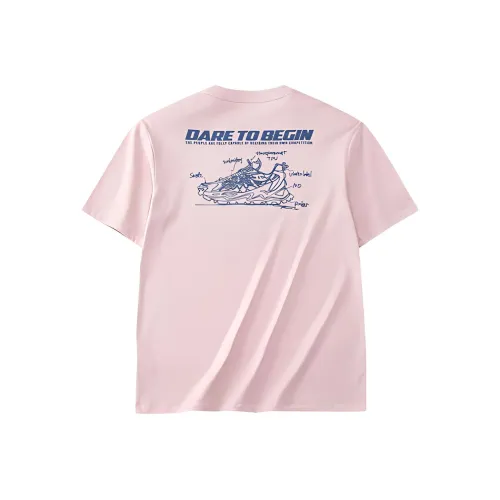 ANTA Комплект с короткими рукавами T-рубашка женский розовый руж