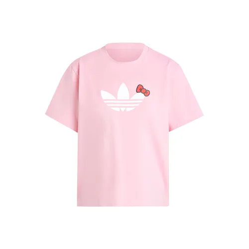 Adidas Originals Trefoil T-Shirt Женская Розовая