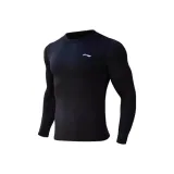 Флисовая подкладка, безопасный для кожи, высокоэластичный, теплоизоляционный, черный, компрессионная одежда