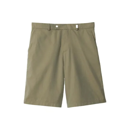 Burberry SS24 Повседневные шорты Мужские Зеленые