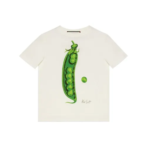 GUCCI Серия Epilogue FW20 Стандартная Рубашка Женская Айвори Белая