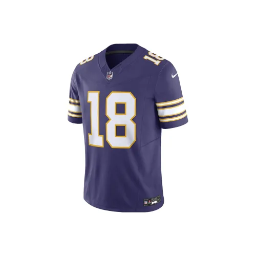 Nike Фиолетовый Мужской Футбольный Джерси