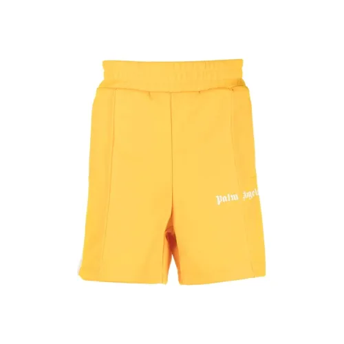 PALM ANGELS Желтые Мужские Спортивные Шорты