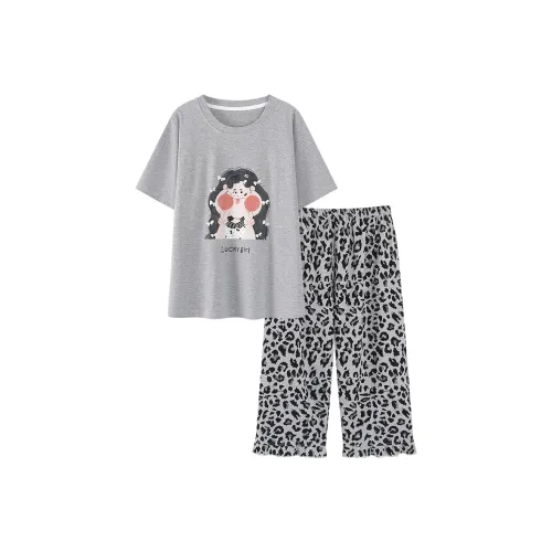 ROMANTIC·SPRING Пижамный комплект Женский Цвет на изображении