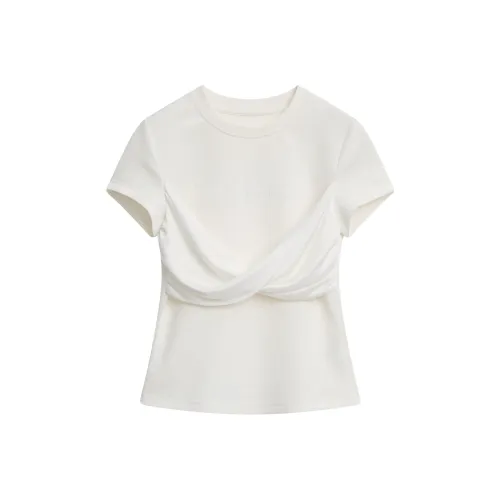 IMXS Flutter-рукав Т-рубашка Женская