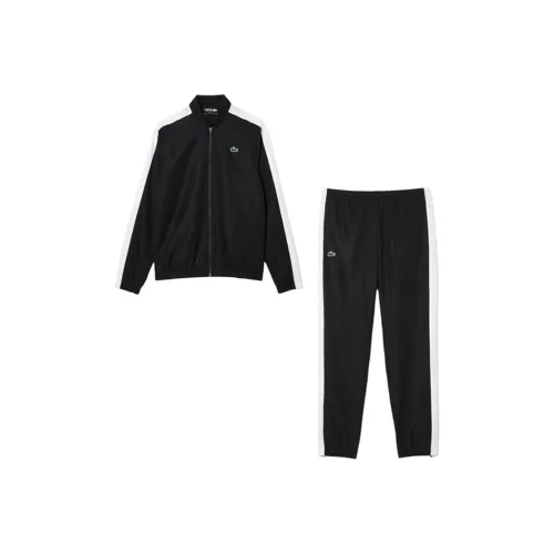 LACOSTE Повседневная Спортивная Одежда Мужская Черный Белый