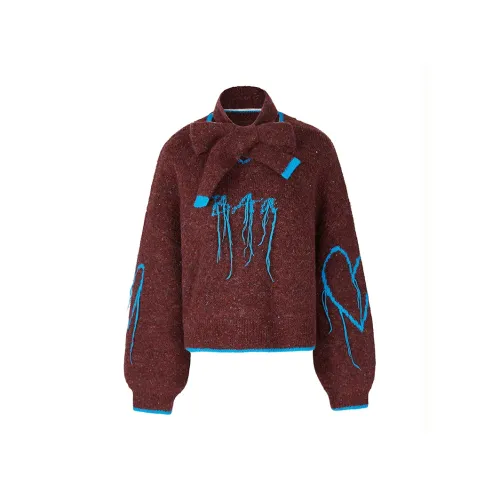 BANANA SHARK Свободный крой Свитер Весенний Осенний Зимний Женский