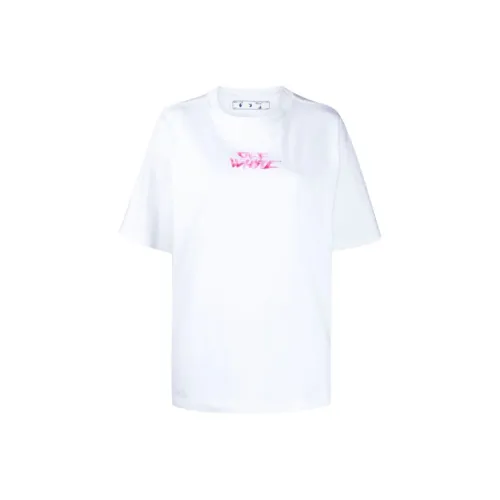 Off Белый SS21 Белый Женские Т-рубашки