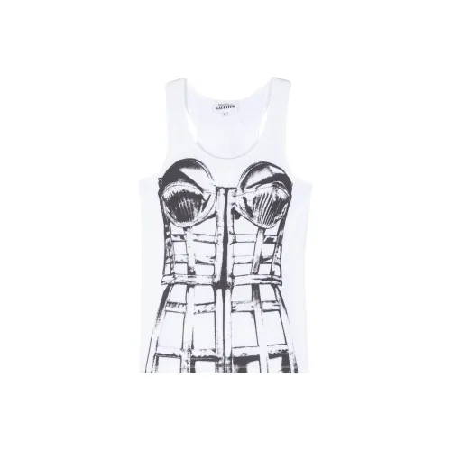 Jean Paul Gaultier Белые Женские Майки