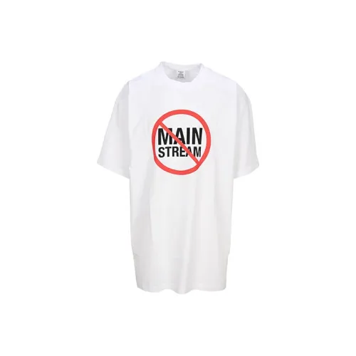 Vetements Белые Женские Футболки