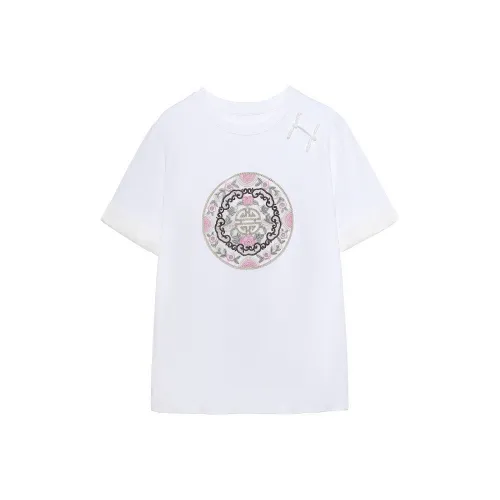 MISTVB Белые Женские Футболки