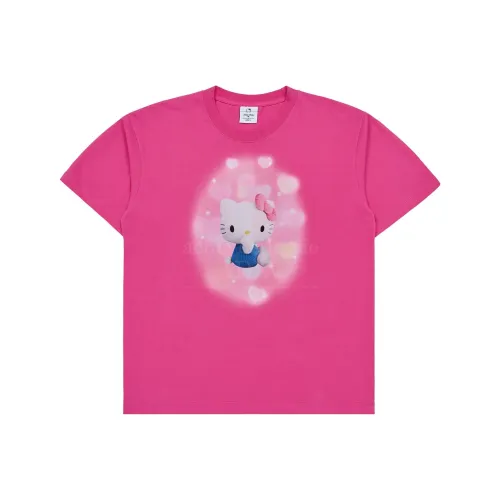 Acme De La Vie ADLV Стандартная футболка женская розовая